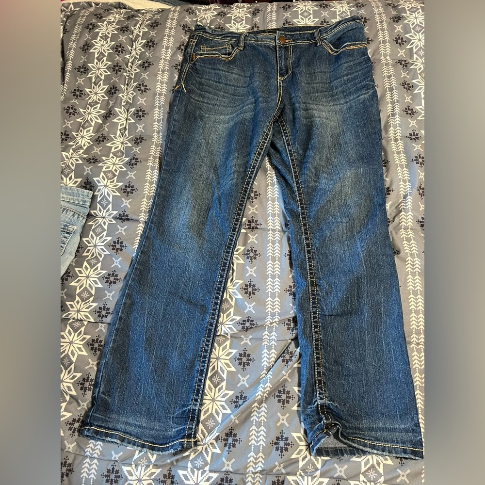 Supplies Women's Blue Boot Cut Jeans